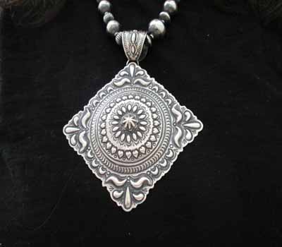 Native American Indian Jewelry/ Darryl Becenti Repousse Jewelry ...