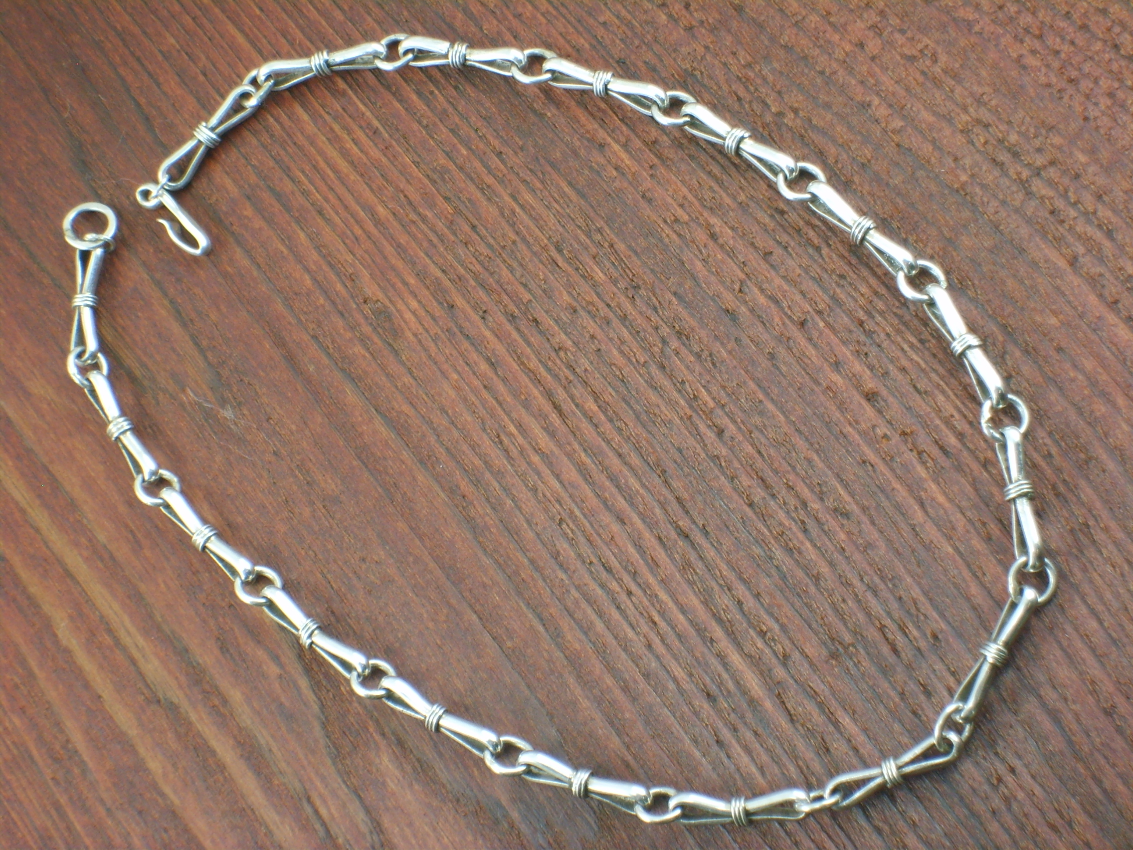 Sterling Silver Chain Necklace,Native American Sterling Silver ...